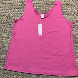 Chico's Vibrant Pink Tank Top NWT